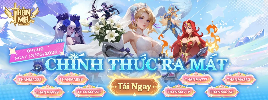Thần Ma Arena đấu trường gacha nóng bỏng chính thức ra mắt 9h ngày 13/5