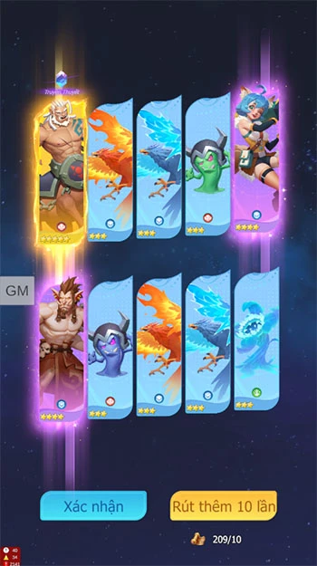 Thần Ma Arena đấu trường gacha nóng bỏng chính thức ra mắt