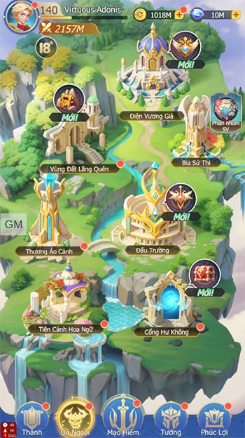 Thần Ma Arena đấu trường gacha nóng bỏng chính thức ra mắt
