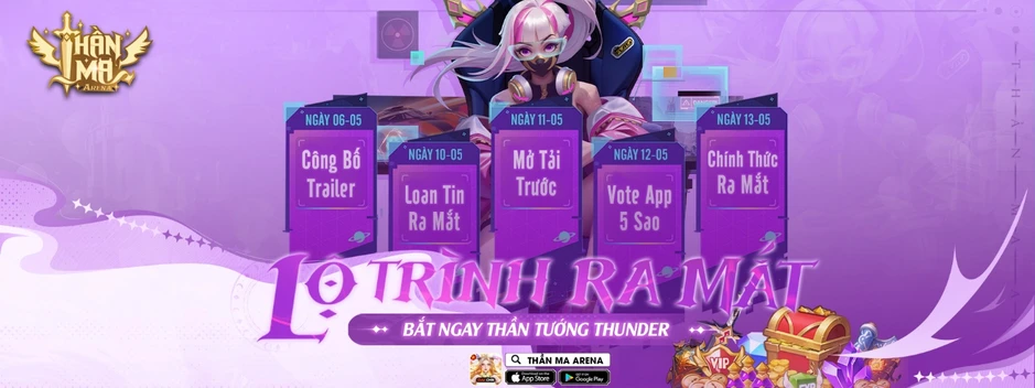 Thần Ma Arena mở đăng ký trước chơi lớn tặng tướng Luxey cực mạnh chào đón ra mắt ngày 13/5