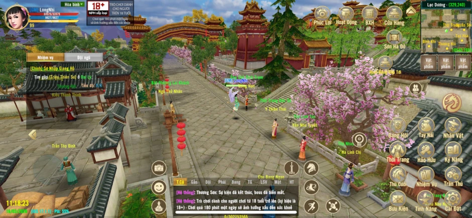 Thanh Long Huyền Thoại tái hiện giang hồ rực lửa 2007 trên mobile