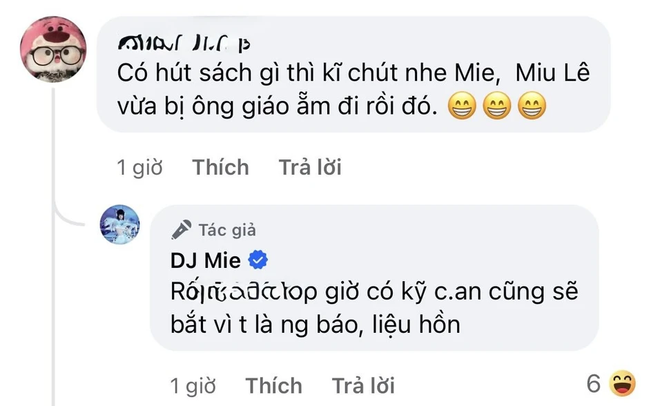 Thánh nữ DJ nổi đóa, “var” trực diện khi bị nhắc đến chuyện nhạy cảm Thánh nữ DJ nổi đóa, “var” trực diện khi bị nhắc đến chuyện nhạy cảm