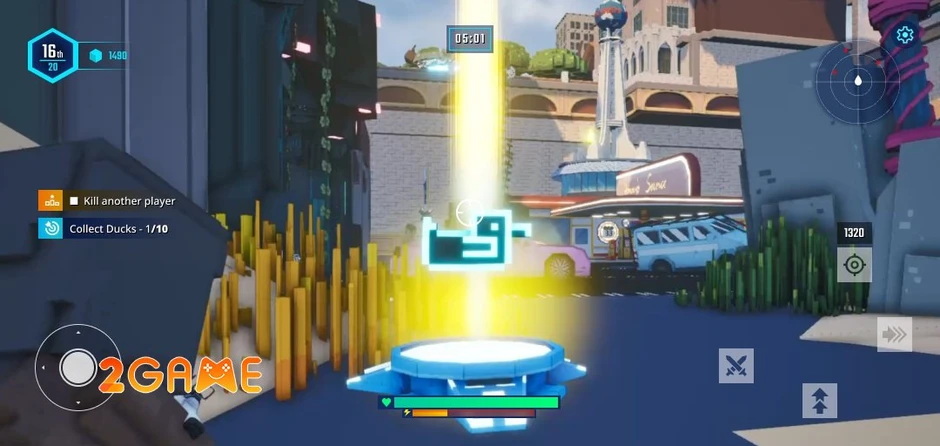 The Sandbox Next - Phô diễn nghệ thuật chiến đấu trên chiến trường không giới hạn