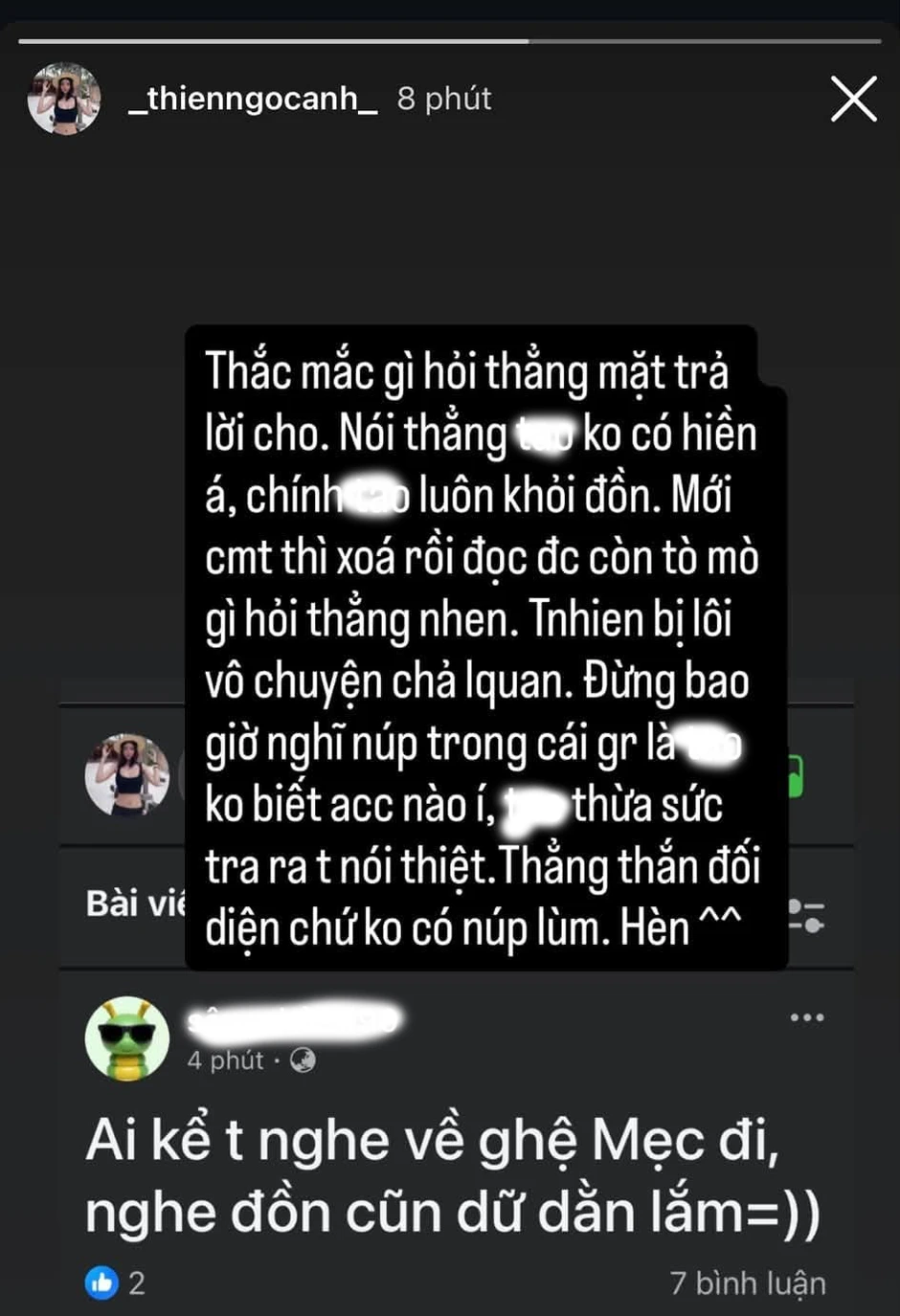 Thêm một bạn gái tuyển thủ dính drama, lần này hot girl Thiên Ngọc Anh bị réo tên!
