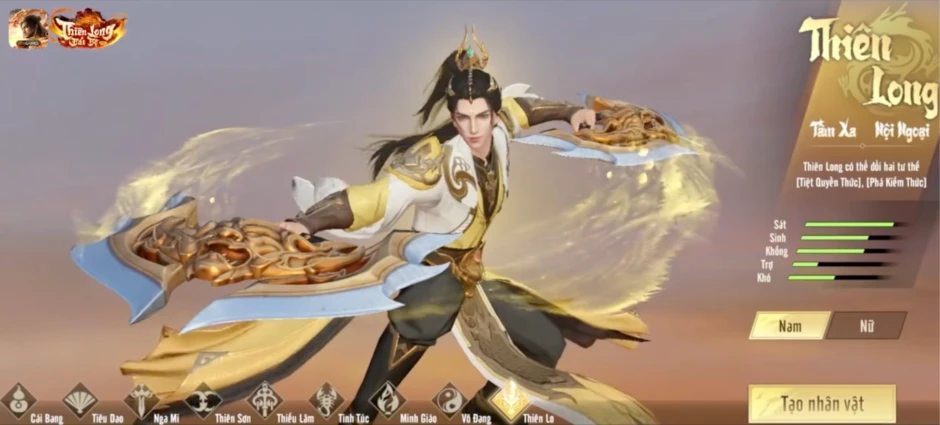 Thiên Long Bát Bộ VNG hé lộ thông tin về môn phái mới cực bá đạo Thiên Long Bát Bộ VNG hé lộ thông tin về môn phái mới cực bá đạo