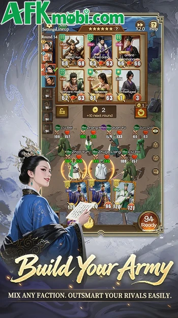 Three Kingdoms: Epic Tactics game chiến thuật cờ tự động Three Kingdoms: Epic Tactics game chiến thuật cờ tự động