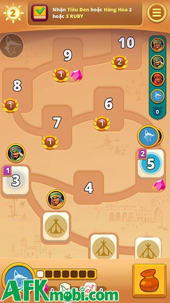 Thương Nhân Huyền Thoại boardgame chủ đề Con Đường Tơ Lụa