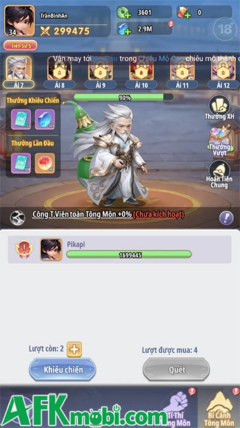Tiên Nghịch Mobile có các hoạt động cơ bản nào để làm mỗi ngày? Tiên Nghịch Mobile có các hoạt động cơ bản nào để làm mỗi ngày?
