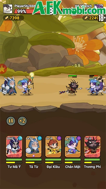Tiểu Cường 3Q game đấu tướng kết hợp Tam Quốc với côn trùng ra mắt tại Việt Nam