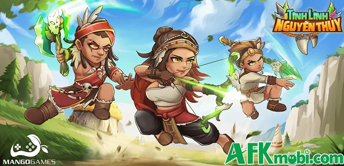 Tinh Linh Khởi Nguyên game MMORPG 2D lấy chủ đề thời tiền sử