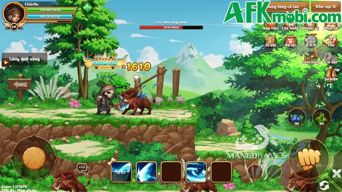 Tinh Linh Khởi Nguyên game MMORPG 2D lấy chủ đề thời tiền sử