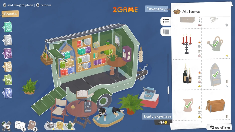 Tiny Bookshop – Game quản lý hiệu sách ven biển chữa lành trên mobile Tiny Bookshop – Game quản lý hiệu sách ven biển chữa lành trên mobile