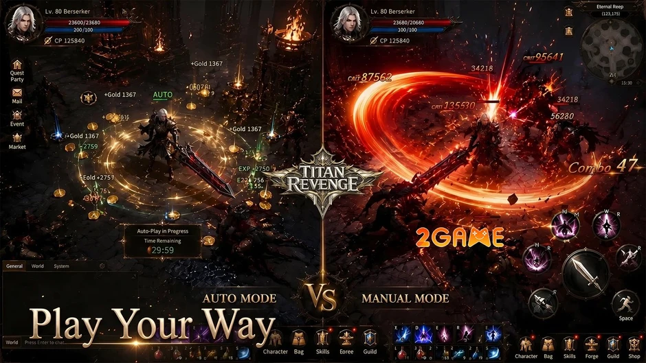 Titan Revenge - Game MMORPG thần thoại Hy Lạp mở ra kỷ nguyên chặt chém rực lửa Titan Revenge - Game MMORPG thần thoại Hy Lạp mở ra kỷ nguyên chặt chém rực lửa