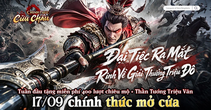 Tổng hợp gift code game Chinh Phục Cửu Châu mới nhất Tổng hợp gift code game Chinh Phục Cửu Châu mới nhất