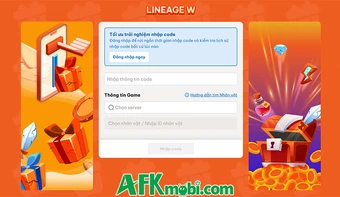 Tổng hợp gift code game Lineage W mới nhất trong tháng