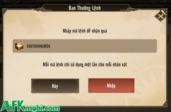 Tổng hợp gift code game Vạn Thắng Nam Đế mới nhất trong tháng - AFKMobi tin game mobile và game H5 chất lượng