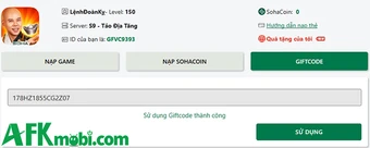 Tổng hợp gift code game Võ Lâm Hắc Đạo mới nhất trong tháng