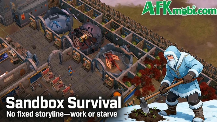 Gameplay Frostland Survival