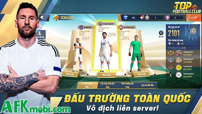 TOP Football Club game bóng đá cập bến thị trường Việt Nam TOP Football Club game bóng đá cập bến thị trường Việt Nam