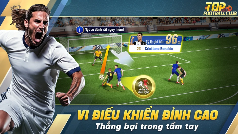 Top Football Club mở đăng ký trước, tặng miễn phí SSR Messi cùng 1000 lượt quay!