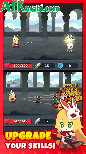 ToTheTop! Swipe RPG với hành trình leo tòa tháp bị nguyền rủa