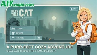 Touch That CAT! - Cùng nữ nhân vật chạy thu thập những chú mèo