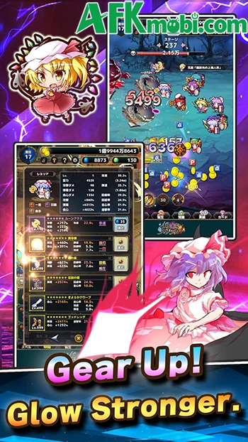 Touhou Incident Idle Clicker game nhàn rỗi kết hợp clicker