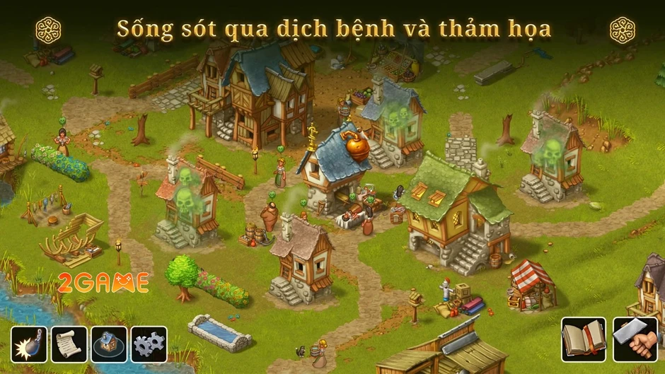 Townsmen - A Kingdom Rebuilt: Làm vua chưa bao giờ là việc dễ dàng