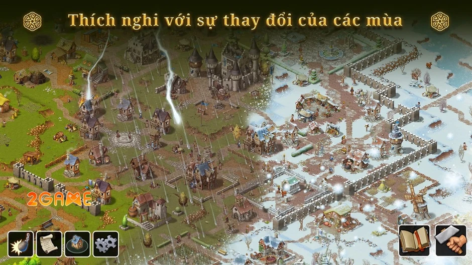 Townsmen - A Kingdom Rebuilt: Làm vua chưa bao giờ là việc dễ dàng