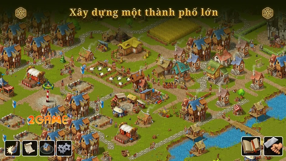 Townsmen - A Kingdom Rebuilt: Làm vua chưa bao giờ là việc dễ dàng