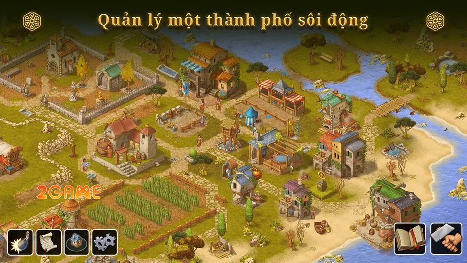 Townsmen - A Kingdom Rebuilt: Làm vua chưa bao giờ là việc dễ dàng