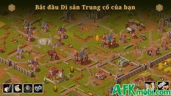 Townsmen - A Kingdom Rebuilt Mobile game mô phỏng xây dựng và quản lý