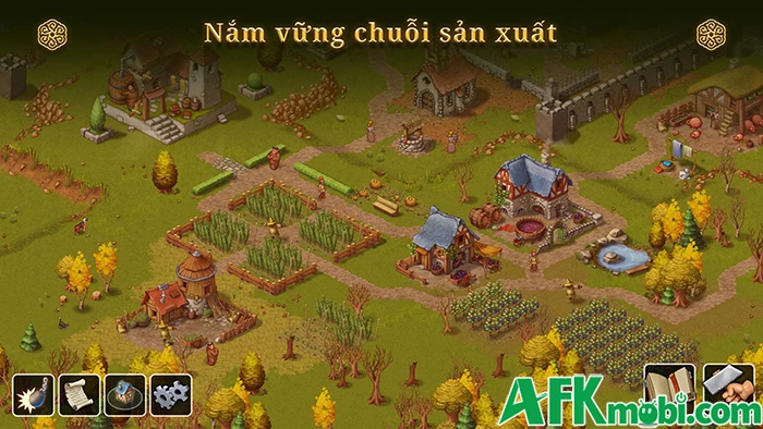 Townsmen - A Kingdom Rebuilt Mobile game mô phỏng xây dựng và quản lý