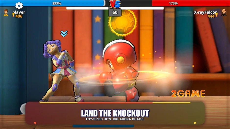 Toy Brawlers: Arena Fight - Đồ chơi nổi loạn trong đấu trường sinh tử 60 giây