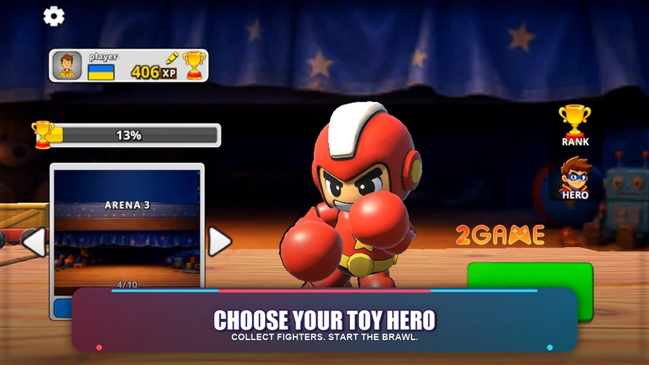 Toy Brawlers: Arena Fight - Đồ chơi nổi loạn trong đấu trường sinh tử 60 giây