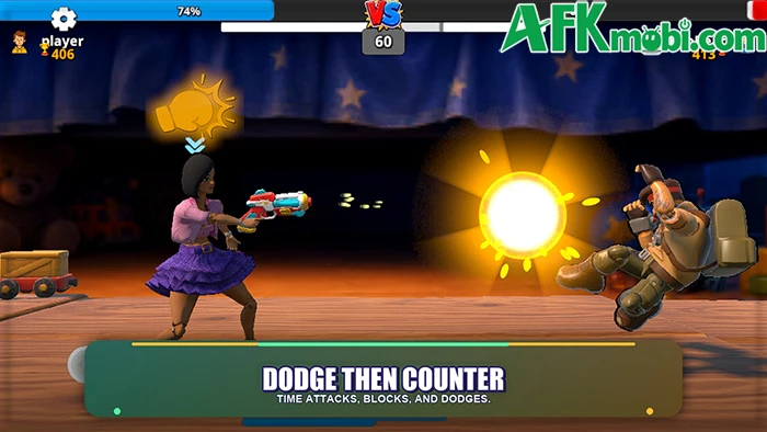 Toy Brawlers: Arena Fight game hành động đối kháng trực tuyến