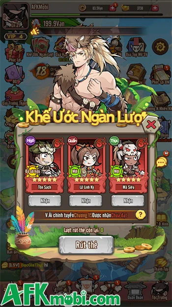 Trải nghiệm Bộ Lạc 3Q với thế giới Tam Quốc thời đồ đá, nhìn là nhớ ngay!
