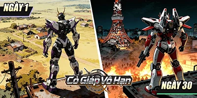 Trải nghiệm Cơ Giáp Vô Hạn với việc điều khiển robot đấu zombie Trải nghiệm Cơ Giáp Vô Hạn với việc điều khiển robot đấu zombie