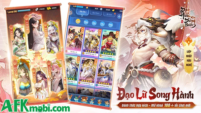 Trải nghiệm Đạo Hữu Xin Dừng Bước với thế giới thần thoại Trung Hoa hội tụ làm 1