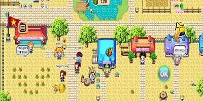 Trải nghiệm lối chơi nông trại kiểu cổ điển với Làng Gió: Pixel Farm