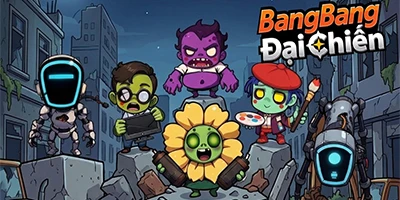 Trải nghiệm phòng thủ trước bọn zombie với Bang Bang Đại Chiến