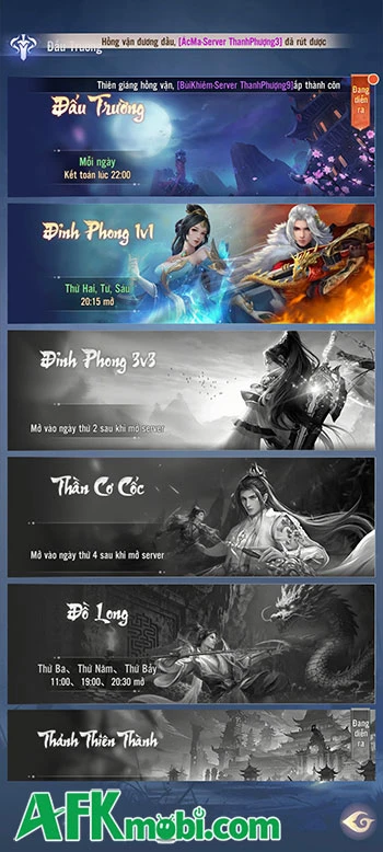 Trải nghiệm Phượng Hoàng Tru Tiên - Tung hoành trong thế giới của Tru Tiên