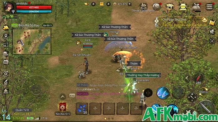 Trải nghiệm ShenZhou M - Thần Châu với việc là một game cày cuốc đúng nghĩa