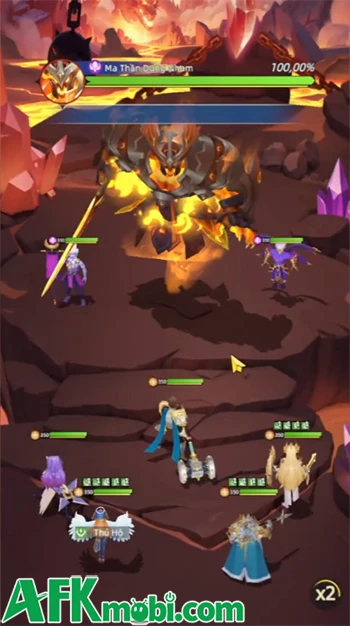 Trải nghiệm Thần Ma Arena game đấu tướng mang chất fantasy