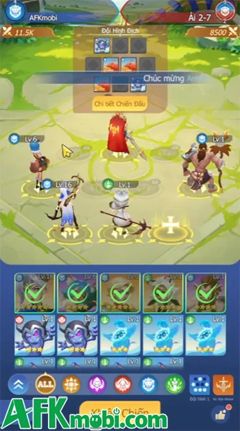 Trải nghiệm Thần Ma Arena game đấu tướng mang chất fantasy