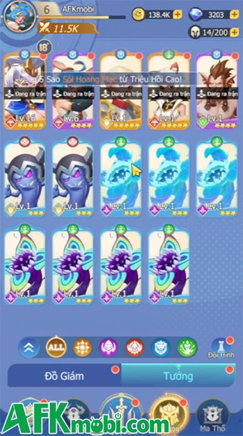 Trải nghiệm Thần Ma Arena game đấu tướng mang chất fantasy