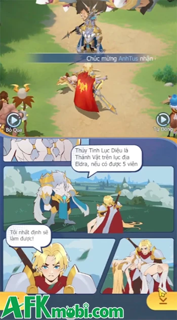 Trải nghiệm Thần Ma Arena game đấu tướng mang chất fantasy