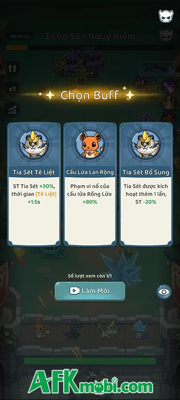 Trải nghiệm Thú Cưng Bão Đạn - Cùng các thần thú phòng thủ