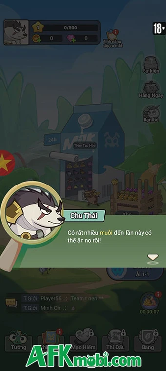 Trải nghiệm Tiểu Cường 3Q với thế giới côn trùng giả Tam Quốc