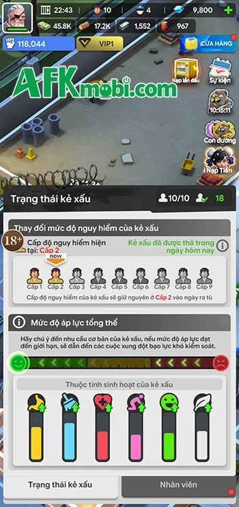 Trải nghiệm xây dựng "vương quốc ngục tù" tại Vượt Tường Thép Trải nghiệm xây dựng "vương quốc ngục tù" tại Vượt Tường Thép